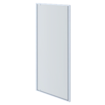 Душевая дверь, распашная 900x2000 профиль хром, стекло прозрачное