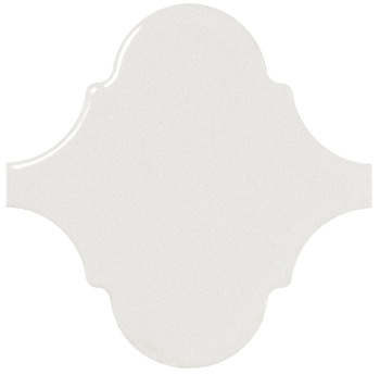 Equipe Scale Настенная керамическая плитка Alhambra White 12x12 глазурованный глянцевый