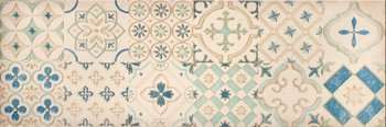1664-0178 Декор керамика Парижанка Беж. 60*20 мозаика _ 1 \5