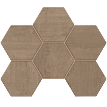 Мозаика CW03 Hexagon 25x28,5 непол.