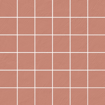 Italon Керамический гранит Surface Мозаика Scarlet 30x30 патинированный