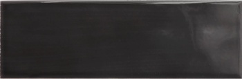 Equipe Island Настенная керамическая плитка Black 6.5x20 глазурованный глянцевый