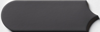 NATUCER Fan Настенная керамическая плитка Dark Matt 7.2x19.5 глазурованный матовый