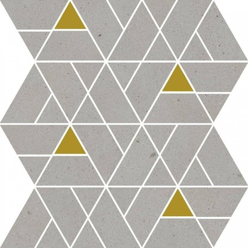 Italon Керамический гранит Avantgarde Мозаика Silver Luxor 30.7x30.9 натуральный