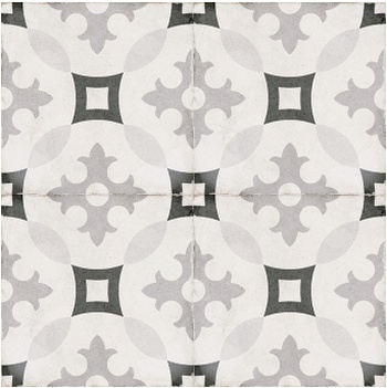 Equipe Art Noveau Керамогранит Karlsplatz Grey 20x20 натуральный