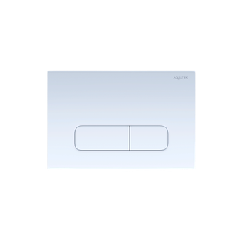 Панель смыва Aquatek Белая (клавиши прямоугольные) KDI-0000013
