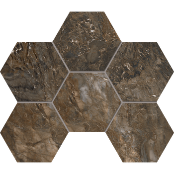 Мозаика BR04 Hexagon 25x28,5 непол.