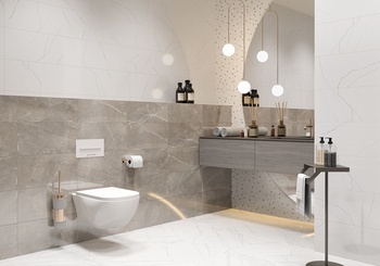 Плитка облицовочная Siluet GT Бел. 50*25 орнамент 1 \74,25