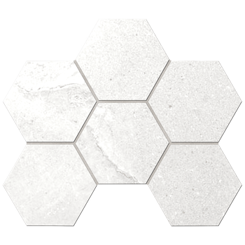 Мозаика KA00 Hexagon 25x28,5 непол.(10 мм)