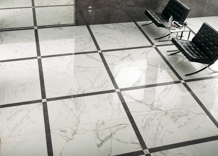 Плитка Marvel Calacatta Extra 75x150 Lappato (2,25 кв.м) Atlas Concorde Italy (фото 2)